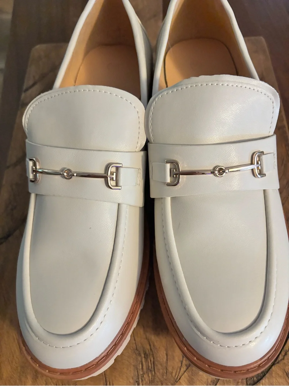 Women’s ZBY Retro Platform Loafers-size 10